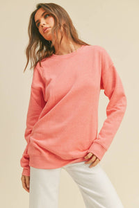Build your Long Sleeve Sweatshirt w/transfers on sleeves