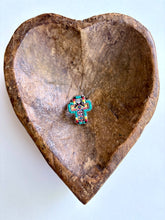 Load image into Gallery viewer, Western Printed Seed Bead Cross Adjustable Ring