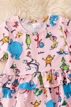 Load image into Gallery viewer, Pink ruffle top &amp; wide legged pants. OFG50483 JEANN