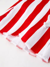 Load image into Gallery viewer, 4th of july Patriotic Star Stripe Bow Flare Pants - $24.99