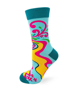 Love Yourself You Badass Bitch Ladies' Novelty Crew Socks