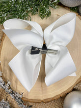Load image into Gallery viewer, #18 Hairbow Heaven Snowman Embroidered Bow | Christmas Hair Bow | Clip