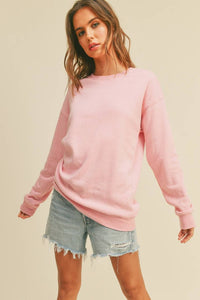 Build your Long Sleeve Sweatshirt w/transfers on sleeves
