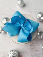 Load image into Gallery viewer, 5.5" Oversize Grosgrain Hair Bow | Alligator Clip or (Headband - Coming Soon)