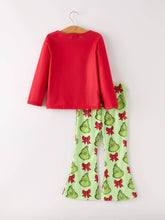 Load image into Gallery viewer, Christmas Character Print Girls Set
