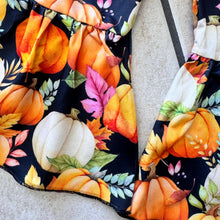 Load image into Gallery viewer, Pumpkin bell pants girl set