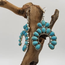 Load image into Gallery viewer, Vintage Natural Turquoise Earrings