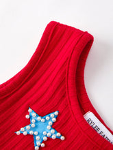 Load image into Gallery viewer, 4th of july Star Sleeveless Tutu Skirt $29.99