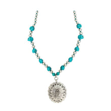 Load image into Gallery viewer, Verdant Valley Concho Necklace