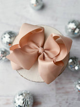 Load image into Gallery viewer, 5.5" Oversize Grosgrain Hair Bow | Alligator Clip or (Headband - Coming Soon)