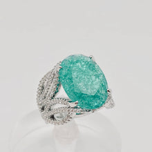 Load image into Gallery viewer, Temperament Green Crystal Ring
