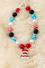 Load image into Gallery viewer, Dr. Seus* character bubble necklace. 3pcs/$15.00 ACG52356 S