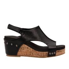 Load image into Gallery viewer, HANNAH Peep Toe Cork Women Platform Sandal Velcro Slingback - $26.99