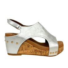 Load image into Gallery viewer, HANNAH Peep Toe Cork Women Platform Sandal Velcro Slingback - $26.99