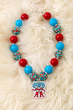 Load image into Gallery viewer, Dr. Seu** character bubble necklace with pendant. 3pcs/$15.00 ACG52355 S