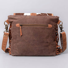 Load image into Gallery viewer, Crossbody Upcycled Canvas Ladies Bag $51.70