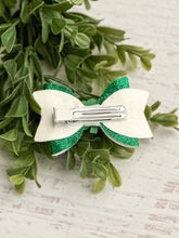 Load image into Gallery viewer, Lucky Leprechaun Hat Glitter Bow - $4.00