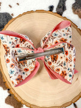 Load image into Gallery viewer, Highland Bloom Double Layer Hair Bow
