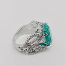 Load image into Gallery viewer, Temperament Green Crystal Ring
