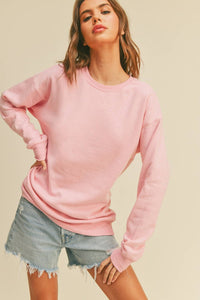 Build your Long Sleeve Sweatshirt w/transfers on sleeves