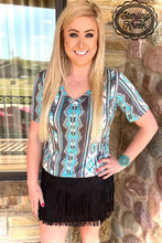 Load image into Gallery viewer, FORT WORTH FRINGE SKIRT BLACK - $45.90