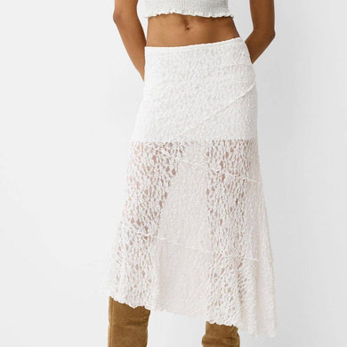 Lace Midi Skirt