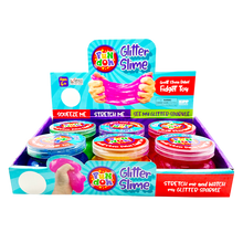 Load image into Gallery viewer, So Much Fun! Fun Doh Fidget Glitter Slime - 6/Display