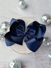 Load image into Gallery viewer, 5.5" Oversize Grosgrain Hair Bow | Alligator Clip or (Headband - Coming Soon)