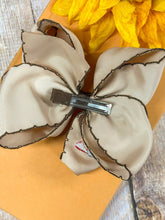 Load image into Gallery viewer, Turkey Embroidered Moonstitch Hair Bow | Clip or Headband
