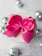 Load image into Gallery viewer, 5.5" Oversize Grosgrain Hair Bow | Alligator Clip or (Headband - Coming Soon)