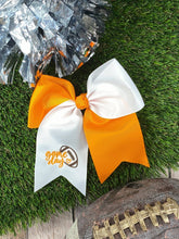 Load image into Gallery viewer, Game Day Embroidered Cheer Bows
