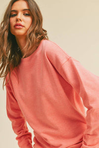 Build your Long Sleeve Sweatshirt w/transfers on sleeves