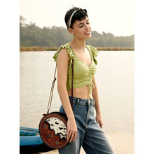 Load image into Gallery viewer, #22 - Lizzy's Boutique Simply Sober Round Bag - $74.99