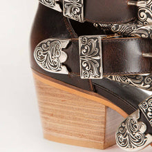 Load image into Gallery viewer, Loyal West Rodeo Ankle Bootie In Calfskin