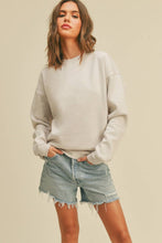 Load image into Gallery viewer, Build your Long Sleeve Sweatshirt w/transfers on sleeves