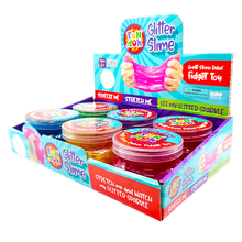 Load image into Gallery viewer, So Much Fun! Fun Doh Fidget Glitter Slime - 6/Display