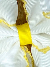 Load image into Gallery viewer, Pencil Embroidered Moonstitch Hair Bow | Clip or Headband