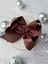 Load image into Gallery viewer, 5.5" Oversize Grosgrain Hair Bow | Alligator Clip or (Headband - Coming Soon)