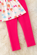 Load image into Gallery viewer, Oh the places we will go&quot; Dr.Seu** printed tunic &amp; leggings.