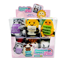 Load image into Gallery viewer, Emotional Support Crochet Plush Pals TOP SELLER - 12/Display