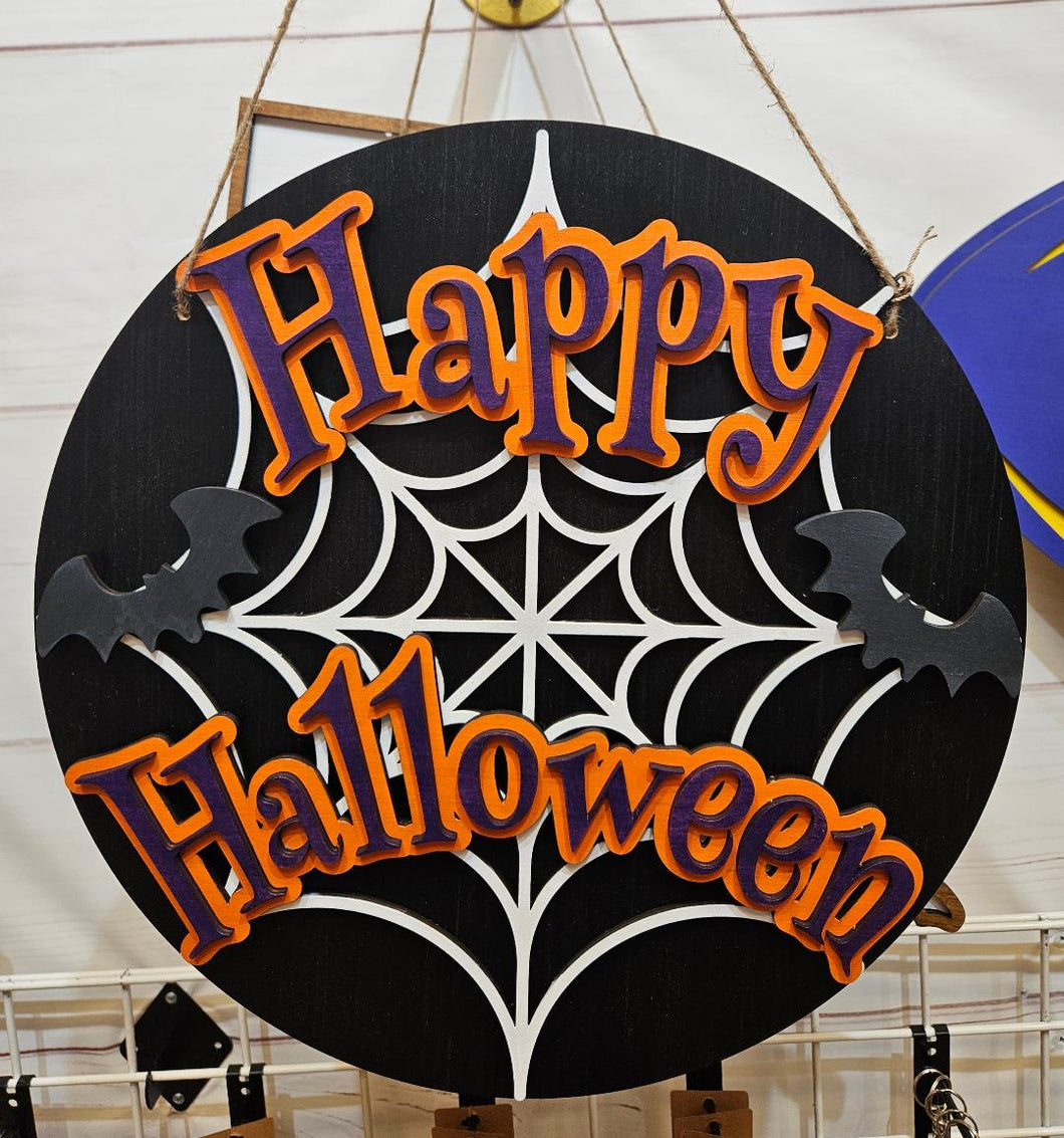 Happy Halloween Door Decor $55.00