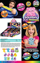 Load image into Gallery viewer, Fun Doh Squish and Squeeze Gummy Fidget Toy - 12/Display