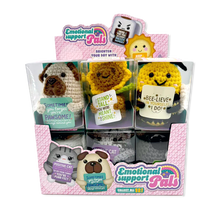 Load image into Gallery viewer, Emotional Support Crochet Plush Pals TOP SELLER - 12/Display