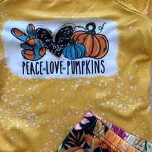 Load image into Gallery viewer, Pumpkin bell pants girl set