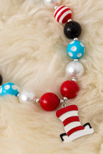 Load image into Gallery viewer, Dr. Seus* character bubble necklace. 3pcs/$15.00 ACG52356 S