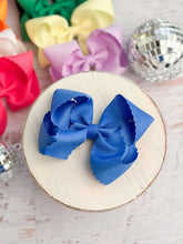 Load image into Gallery viewer, 4.5" Classic Scalloped Hair Bow | Clip or Headband