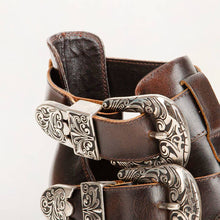 Load image into Gallery viewer, Loyal West Rodeo Ankle Bootie In Calfskin