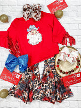 Load image into Gallery viewer, Rodeo Santa Fringe Sweater &amp; Bell Bottom Set