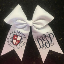 Load image into Gallery viewer, All Saints Episcopal School Cheer Bow